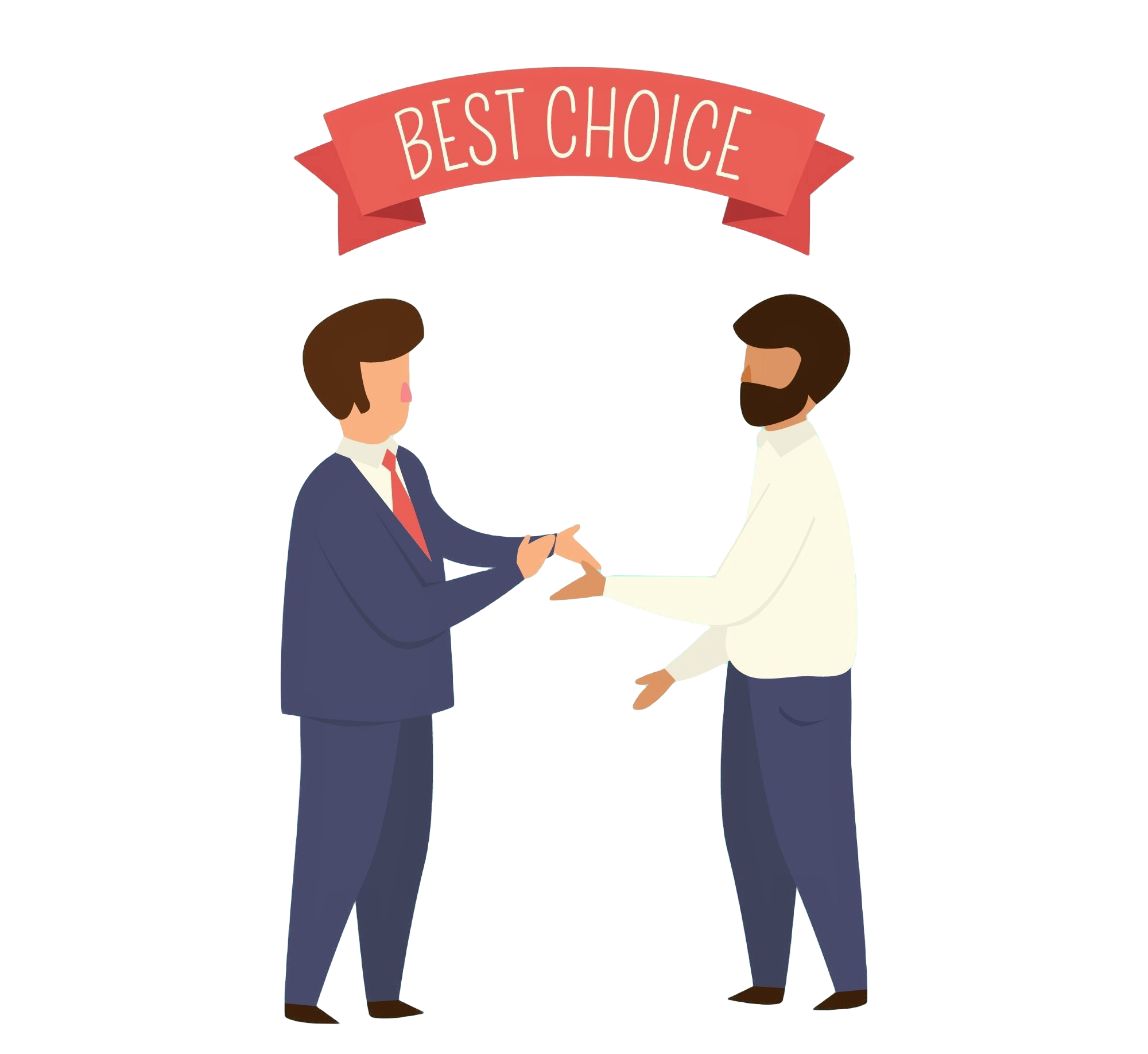 business people shaking hands